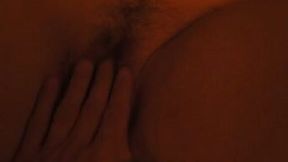 My wife gets fingered and masturbates to orgasm at night