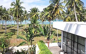 Putri cinta stripping and bending over ready to receive a big cock