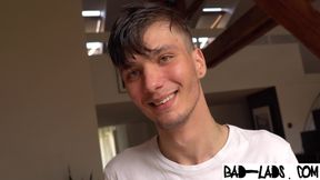 18 year old First Time gets Spanked and Pounded
