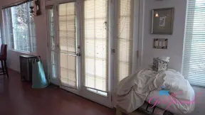 Virtual date with super horny girl in cute dress