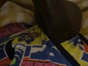 BBC OILED THRU BOXER HOLE !! Thick precum !!! VERBAL DADDY GIVES US ANOTHER COCK VIDEO TO ENJOY