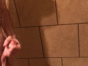 Looking Through The Shower Curtain