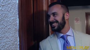 MENATPLAY - Latinos Hector De Silva and Xavi Duran anal fuck