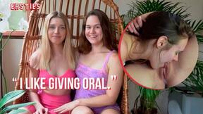 Ersties - Anca Goes Down On Her GF Freya