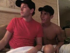 2 Gay 1 BiCurious Having Fon on Cam