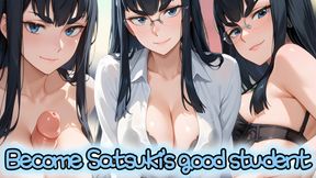 Satsuki shapes her student into something useful (Edging JOI)