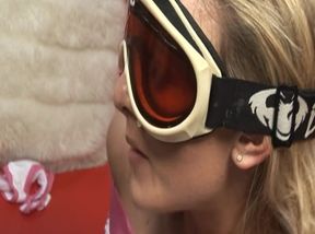 Lush Asses Scene-2_lush Blonde in Panties Sucking Two Cocks at the Same Time Ends with Facial Cumshot