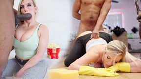 FreeUse Step Mom Gets Her Pussy Fucked All Day, Every Day By Her BBC Step Son!! - Multiple BBC Cumshots