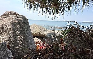 Vacation Mode On  Risky Public Fuck near beach with stranger girl