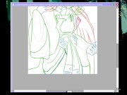 Speed Paint - Sesshomaru el amo bonito