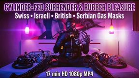 Heavy Tank Breathing Session - 4 Gas Masks & Restricted Pleasure (17 Min HD)