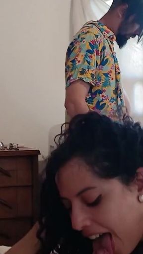 FOURSOME AMATEUR. PART 3. WITH MY STEPCOUSIN WE SHARE OUR BOYFRIENDS   Clip 1