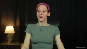 Audrey confesses she has a sneeze kink and discusses it between loud wet sneezes wmv