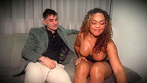 Colombian Ebony Milf Fucks A Stranger She Met In The Elevator Of Her Building!
