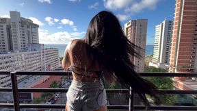 had sex with my neighbor on my apartment balcony, everyone watched, see what happened next - drii cordeiro