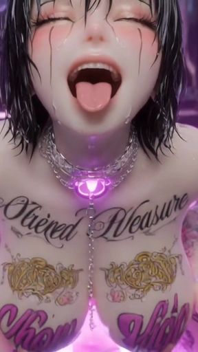 "Lira Loyal Slave - Futuristic High-Tech BDSM Training Chamber 3D Hentai"   Clip 1