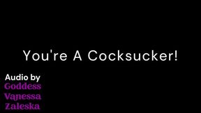 Forever A Cocksucker Audio - Forever A Cocksucker Audio - Cocksucking Encouragement, Voice Fetish, Make Me Bi, Encouraged Bi Audio Only by Goddess Vanessa Zaleska