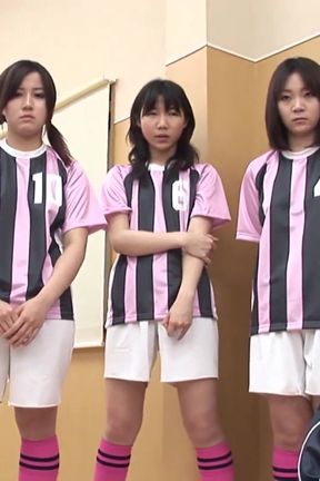 Hairy girl gets pussy cumshot after sucking and fucking coaches