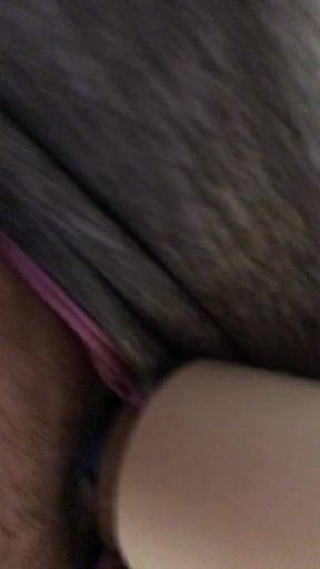 Quicky masturbation with my Hitachi