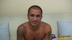 Straight Latinos Rafael and Alex  are sucking dicks for the first time