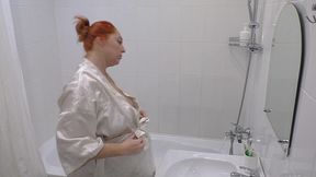 marta pregnant redhead milf solo, blowjob & hardcore mix