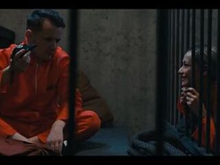 Bratty Golden-haired Pranked In Mixed Prison - Veronica Leal Time Stop Freeze Drilled