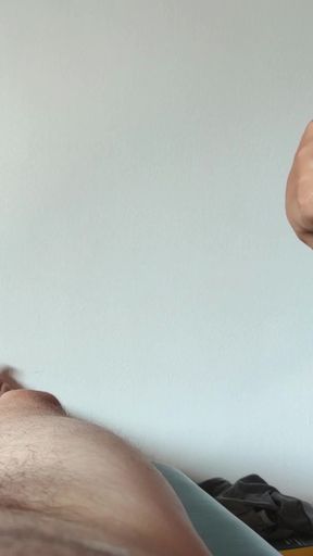 Pov Handjob with Squeezing and Slapping Cock and Balls - Ruined Orgasm   Clip 1
