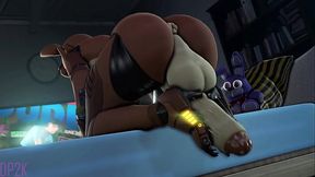 Foxy Self FootJob (Fnaf)