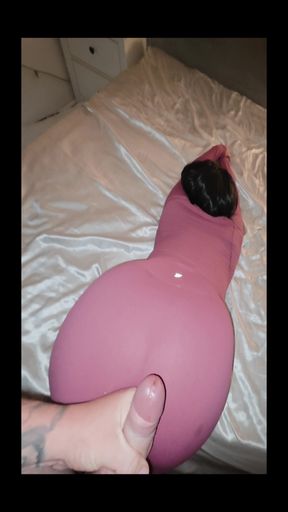 Step mom gets a second workout after the gym