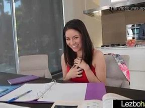 Teen Lesbos (Capri Anderson & Shyla Jennings) Play On Cam In Sexy Action Show