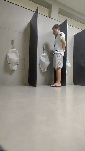 I Showed off in the Supermarket Bathroom and Almost Got Caught by Security.