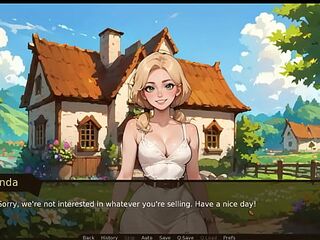 Farmer Kink [ TABOO Manga Game ] Ep.11 this babe took me to the WASHROOM to check my MASSIVE KNOB during the PARTY !