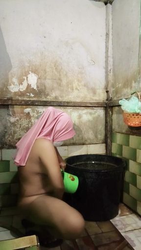 Before Taking a Bath