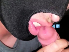 Suck and swallow straight twink cum