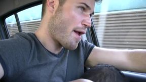 Amazing exhib orgy with straight and gay friends in the garden ( condom sex )