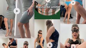 GUESS FITTING ROOM (masturbation, public place)