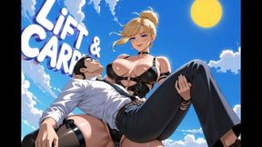 LIFT & CARRY - Strong Arms Lifting You Effortlessly, Carrying While Pressing Face Between Breasts Then Fucking You Against Wall in Mid-Air, (Erotic Audio)