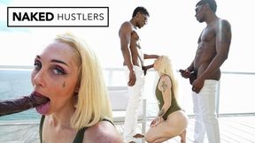 Alexis Andrews' massive booty ravaged by BBC on exotic getaway, her screams of pleasure echoing.