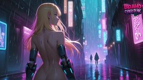 A Futuristic World with Beautiful Women and Cyborgs