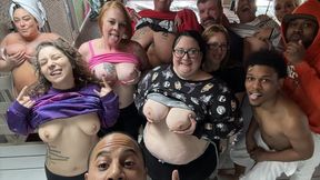 Dirty dozen babes strip tease &mdash;  suck&#x1F61C; cock&#x1F32D; &mdash;  get pounded hard