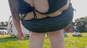 Outdoor games with your fat goddess