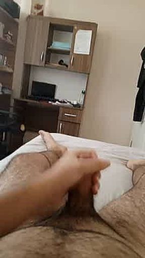 Sexy boy is play with his cock