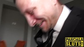 British MILF submissive takes big cock in rough session