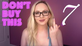 Don't Buy This Seven