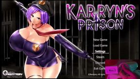 Karryn's Prison x Lovense: Big Tit Babe Accepts Rough Anal in Game Gangbang