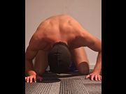 Anal play! Twink loves to put toy up his ass