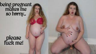 Pregnancy Causes Insatiable Hunger for Cock