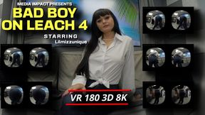 Bad Boy On Leash 4 - LilMizzUnique - Booty - Ass - leach - Jeans - pov - VR180 - 3D - 8K
