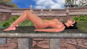 Cute Indian Anime Girl Masturbates Seductively With A Carrot