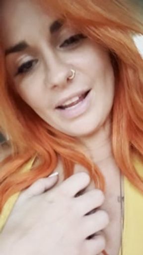 Titty play in car